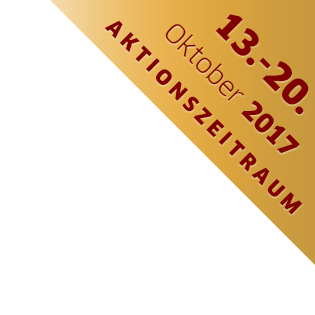 1 MILLION €-CHANCE Aktionszeitraum: 13.-20. Oktober 2017
