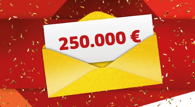 1 MILLION €-CHANCE 2017: Gewinnsumme
